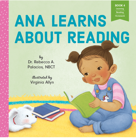 Ana Learns About Reading  - Book 4 -  English